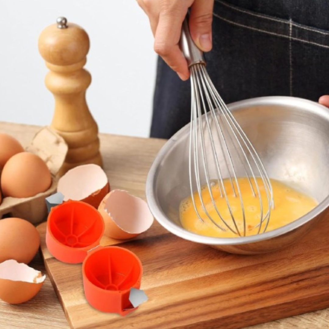 Stainless Steel Egg Cracker Tool