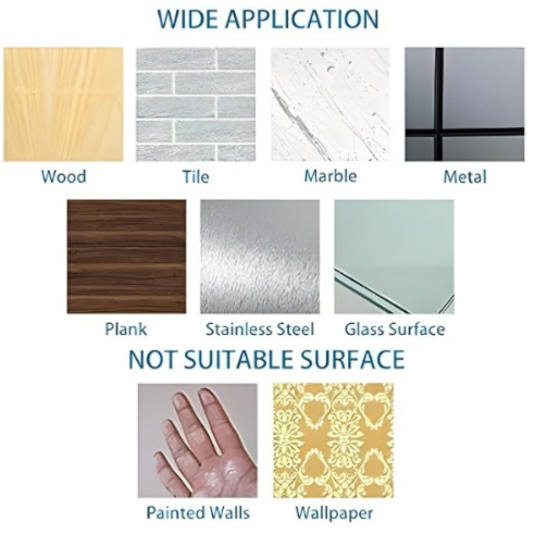 Self Adhesive Wall Hooks with 6 Hooks