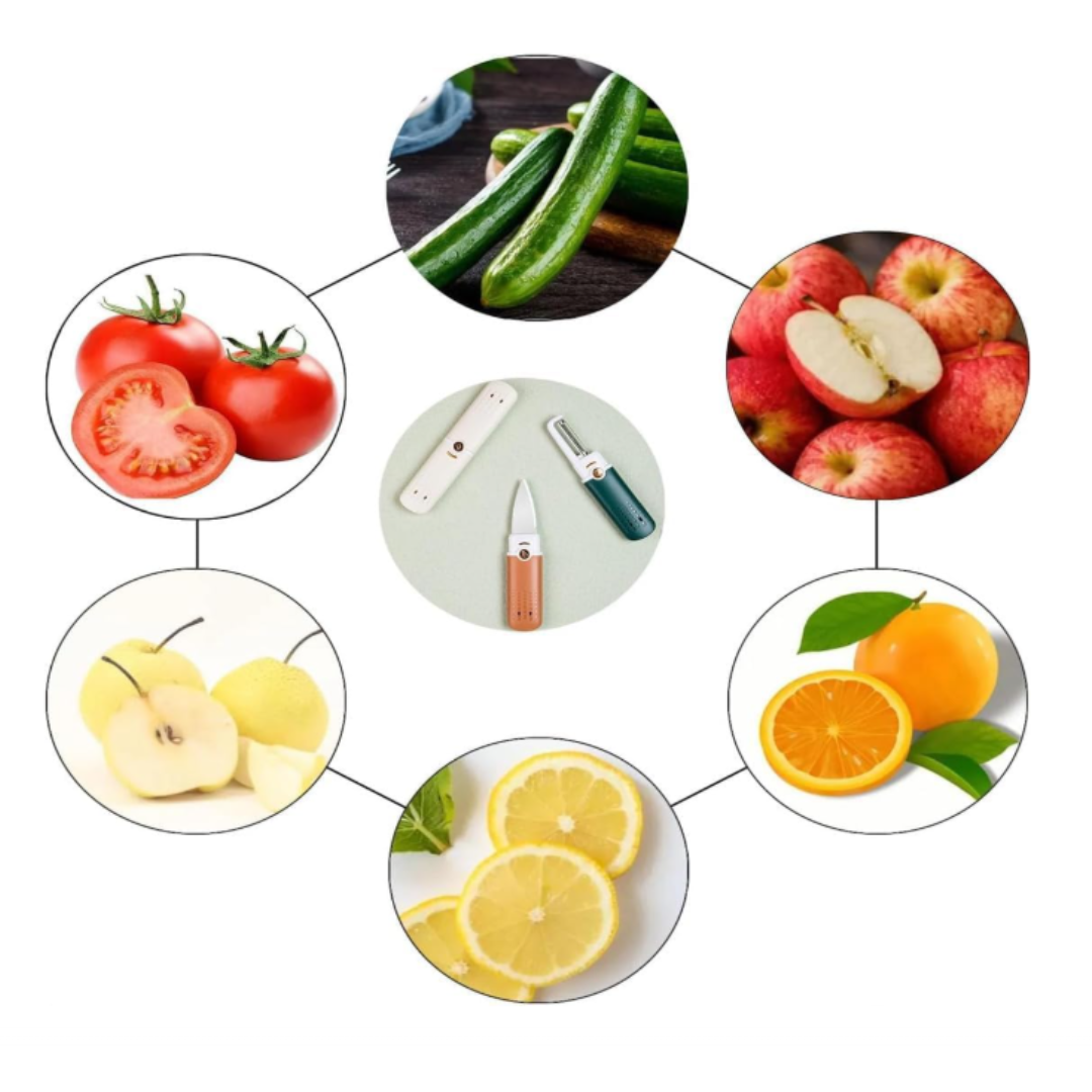 2 in 1 Protected Knife & Peeler