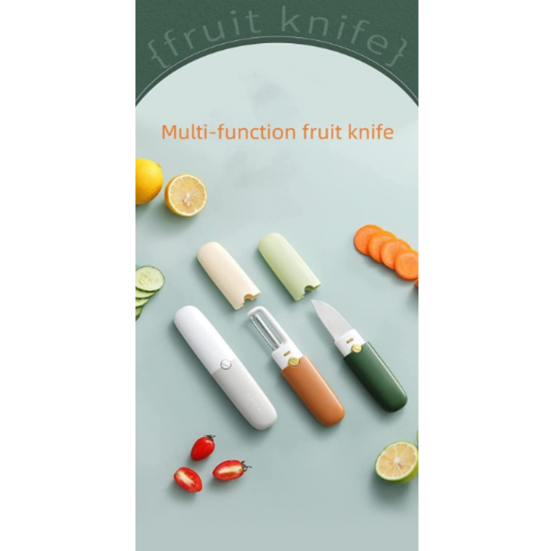2 in 1 Protected Knife & Peeler