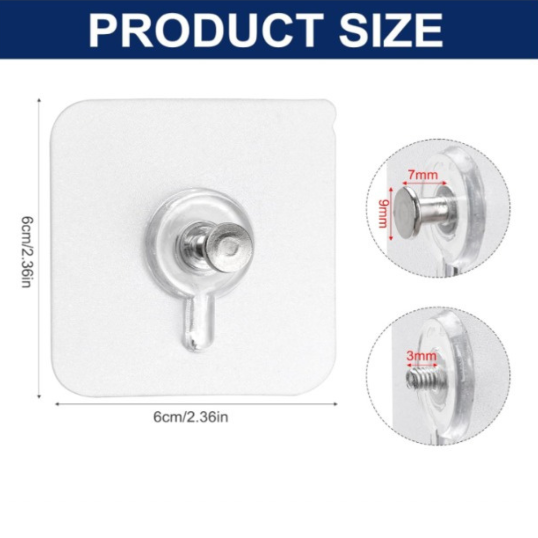 Heavy Duty Self Stick Wall Screws & Hooks