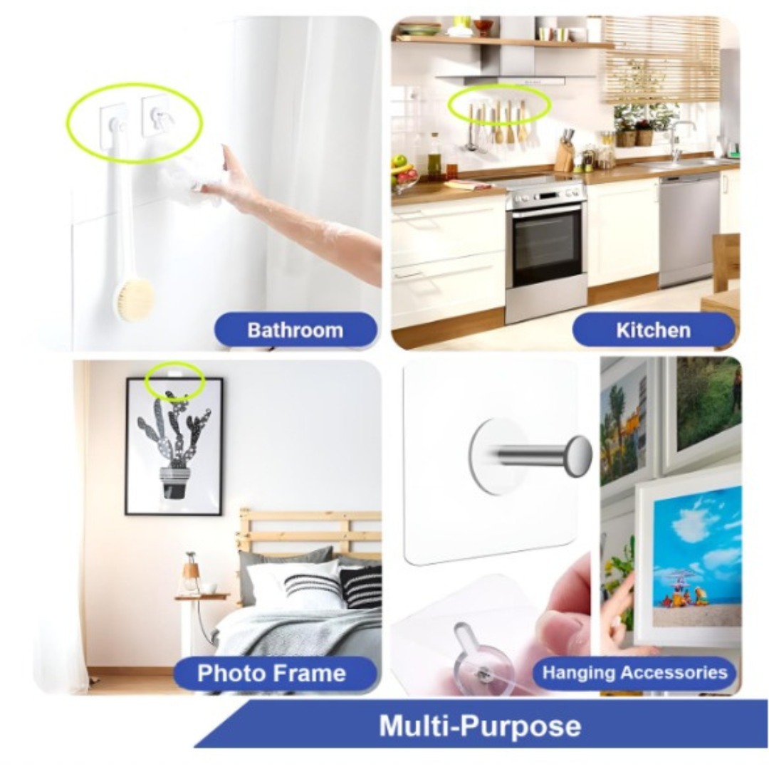 Heavy Duty Self Stick Wall Screws & Hooks