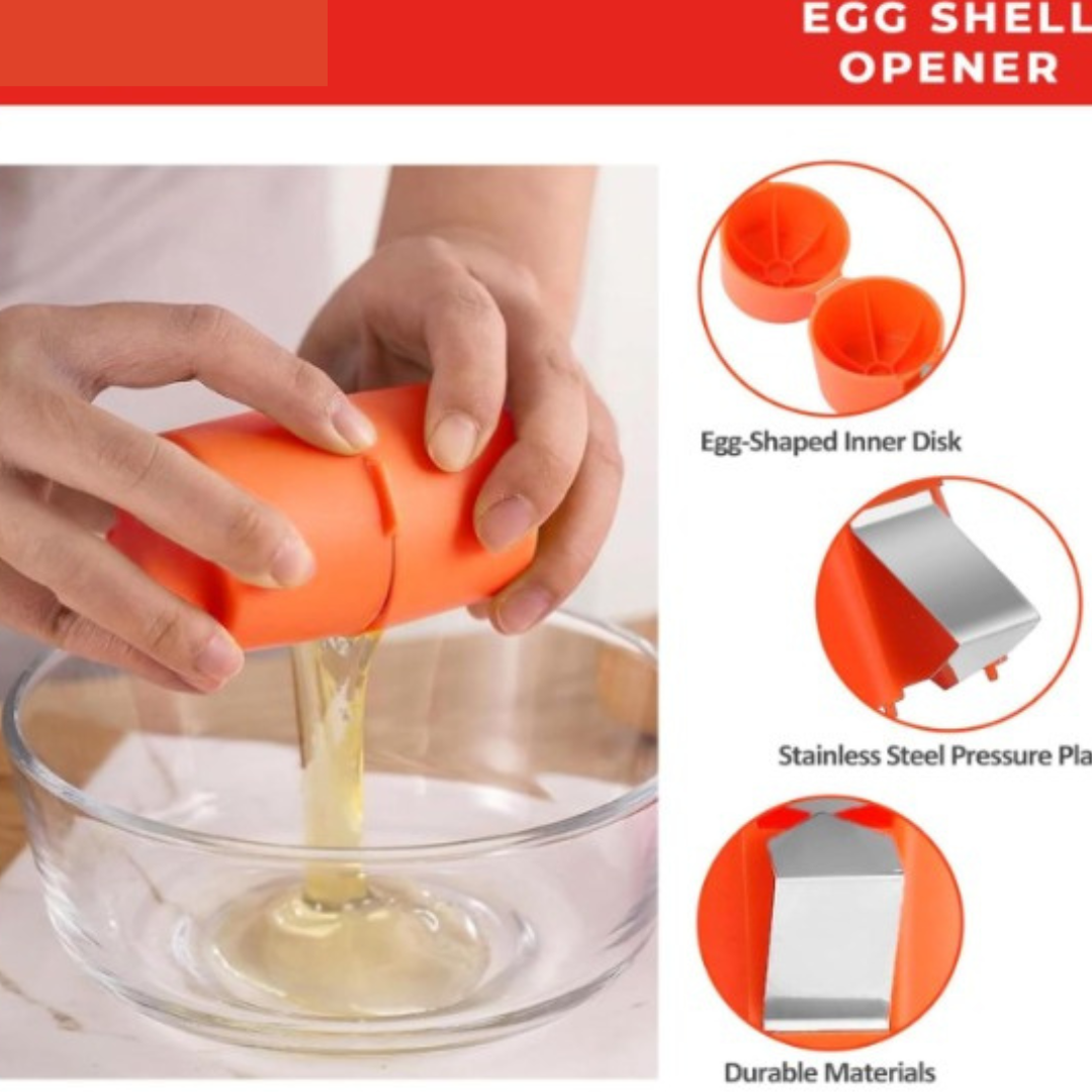 Stainless Steel Egg Cracker Tool