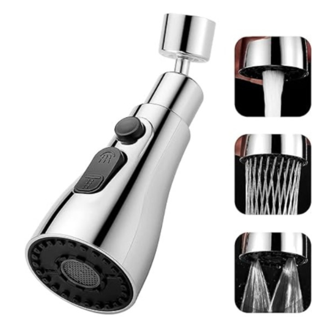 Sink Faucet Extender with 3 Modes