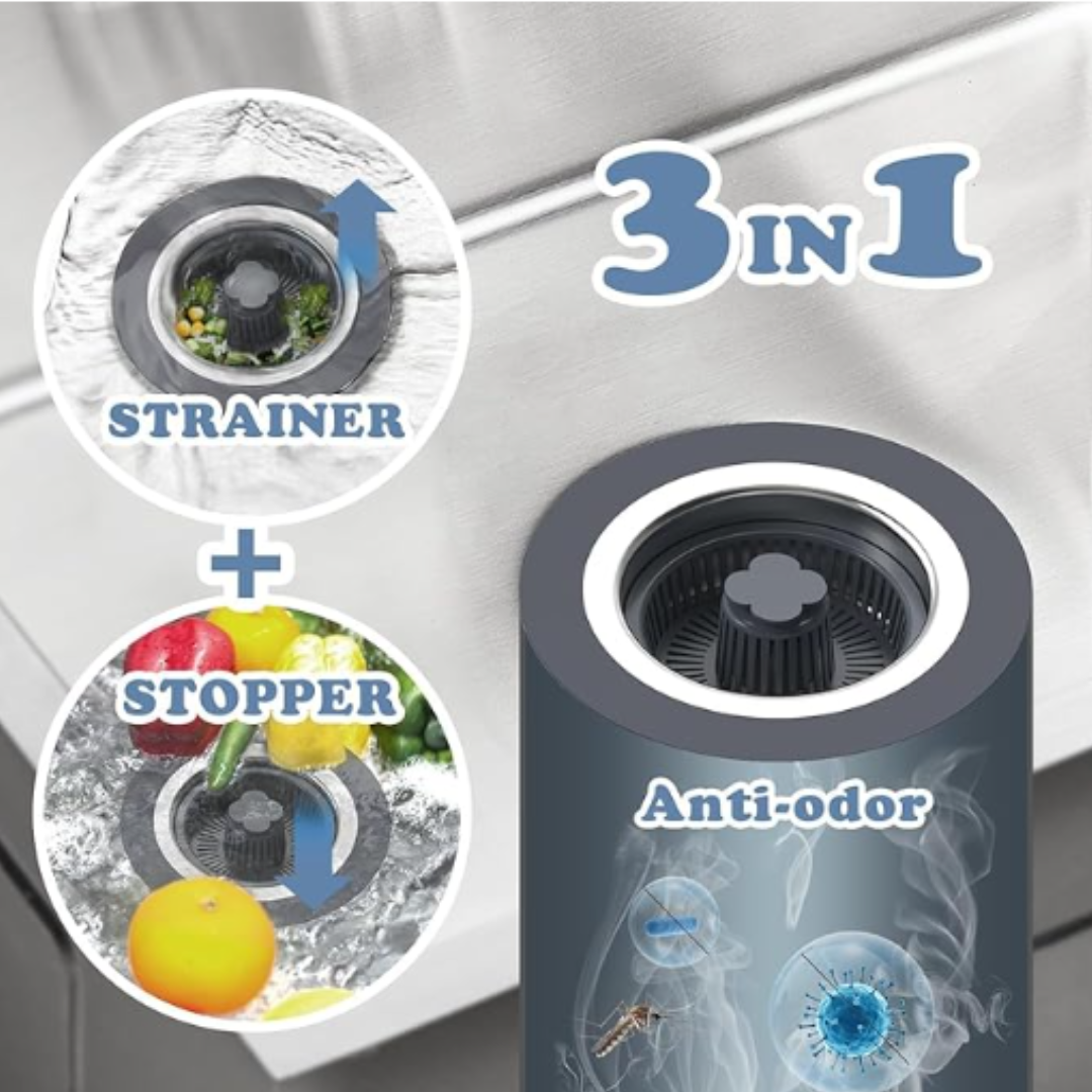 3 in 1 Kitchen Sink Stainer