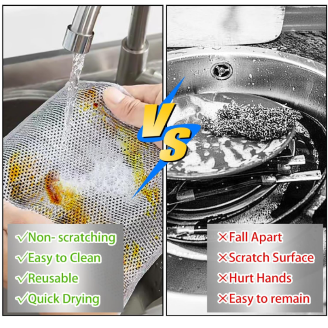 Non Scratch Multi Purpose Washing Cloth