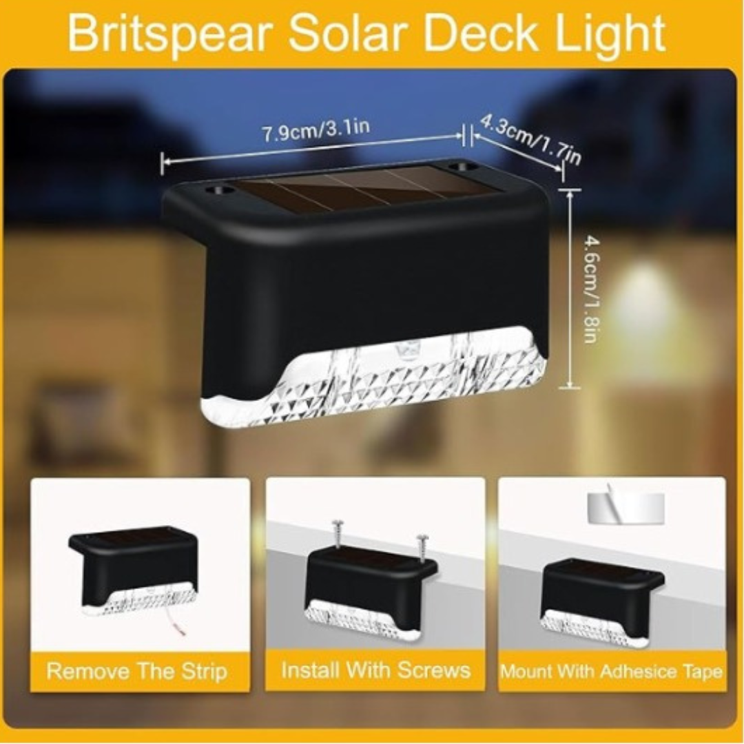 Sun Charged Outdoor Patio Lights