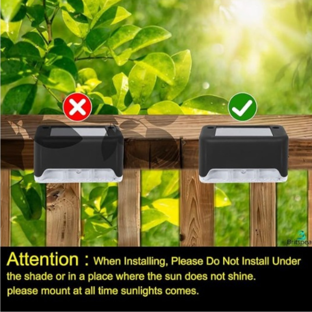 Sun Charged Outdoor Patio Lights